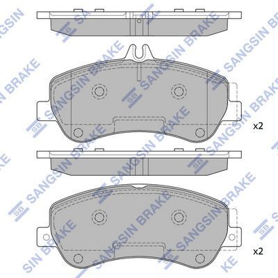 HiQ Front Brake Pads Set SP2330