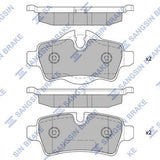HiQ Rear Brake Pads Set SP2246