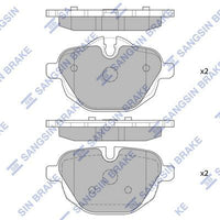 HiQ Rear Brake Pads Set SP2275