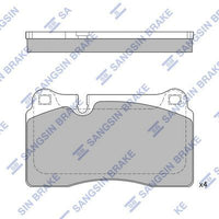HiQ Front Brake Pads Set SP2231