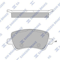 HiQ Rear Brake Pads Set SP2286