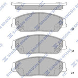 HiQ Front Brake Pads Set SP1590