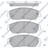 HiQ Front Brake Pads Set SP1590