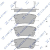 HiQ Rear Brake Pads Set SP1568