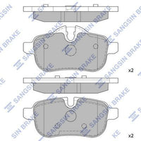 HiQ Rear Brake Pads Set SP1942
