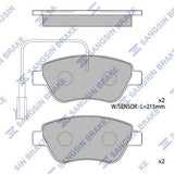 HiQ Front Brake Pads Set SP1201B