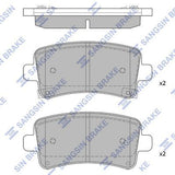 HiQ Rear Brake Pads Set SP2135
