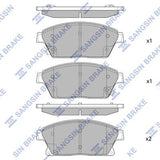 HiQ Front Brake Pads Set SP1480
