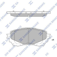 HiQ Front Brake Pads Set SP1728