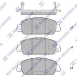 HiQ Front Brake Pads Set SP1779