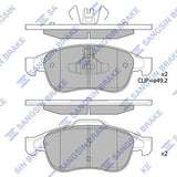 HiQ Front Brake Pads Set SP1390