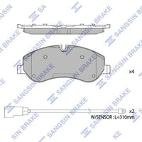 HiQ Front Brake Pads Set SP1885