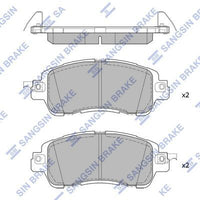 HiQ Front Brake Pads Set SP1974