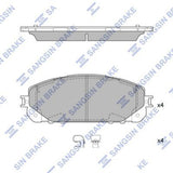 HiQ Front Brake Pads Set SP4008