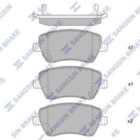 HiQ Front Brake Pads Set SP1564