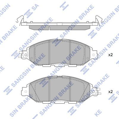 HiQ Front Brake Pads Set SP1713