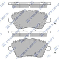 HiQ Front Brake Pads Set SP1811