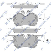 HiQ Rear Brake Pads Set SP4066