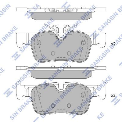 HiQ Rear Brake Pads Set SP4066