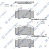 HiQ Front Brake Pads Set SP1813