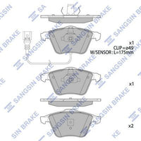 HiQ Front Brake Pads Set SP2446
