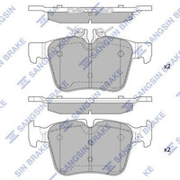 HiQ Rear Brake Pads Set SP4002
