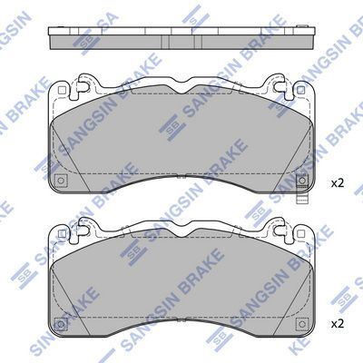 HiQ Front Brake Pads Set SP4312