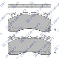 HiQ Front Brake Pads Set SP4312