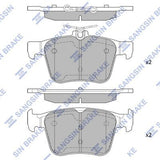 HiQ Rear Brake Pads Set SP1998