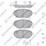 HiQ Front Brake Pads Set SP4213