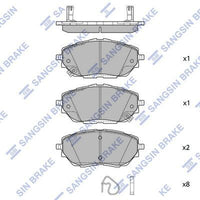 HiQ Front Brake Pads Set SP4213