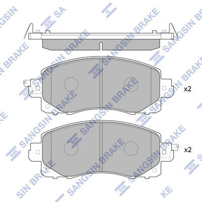 HiQ Front Brake Pads Set SP4221