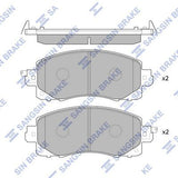 HiQ Front Brake Pads Set SP4221
