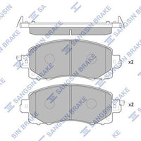 HiQ Front Brake Pads Set SP4221