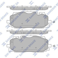 HiQ Front Brake Pads Set SP4128
