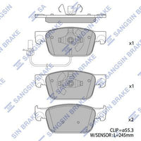 HiQ Front Brake Pads Set SP4134