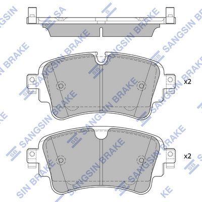 HiQ Rear Brake Pads Set SP4112