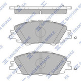 HiQ Front Brake Pads Set SP4340