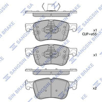 HiQ Front Brake Pads Set SP4520