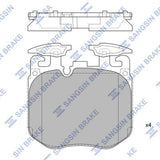 HiQ Front Brake Pads Set SP4174