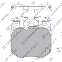HiQ Front Brake Pads Set SP4174