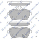 HiQ Rear Brake Pads Set SP1964