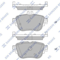 HiQ Rear Brake Pads Set SP4155