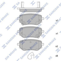 HiQ Rear Brake Pads Set SP4554