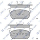 HiQ Front Brake Pads Set SP4496