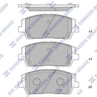 HiQ Front Brake Pads Set SP4327