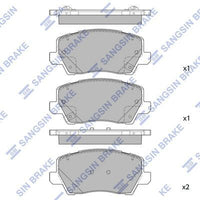 HiQ Front Brake Pads Set SP1983