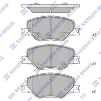 HiQ Front Brake Pads Set SP4499