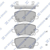 HiQ Front Brake Pads Set SP4493