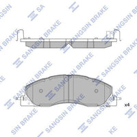 HiQ Front Brake Pads Set SP4317